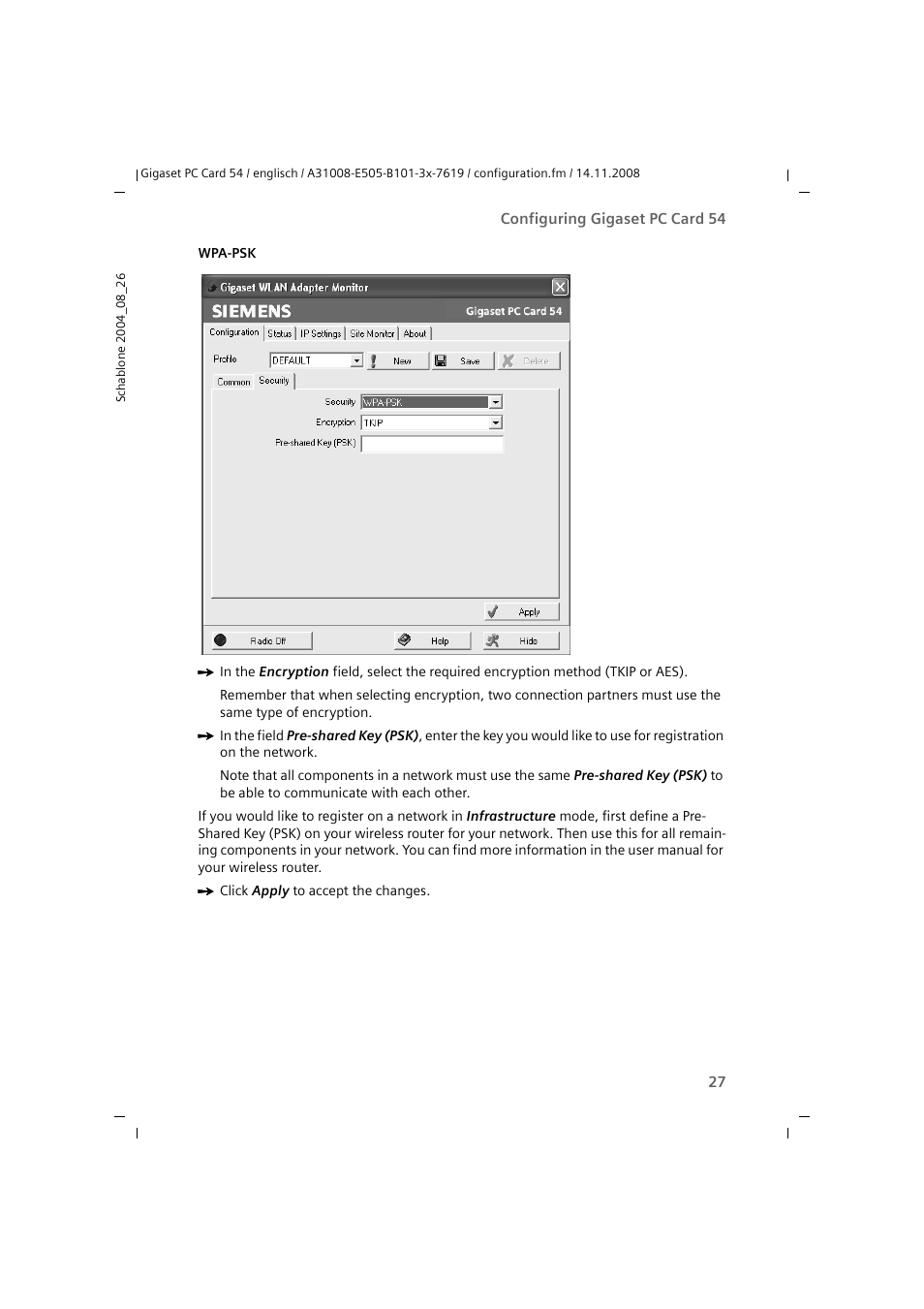 Siemens GIGASET 54 User Manual | Page 27 / 56