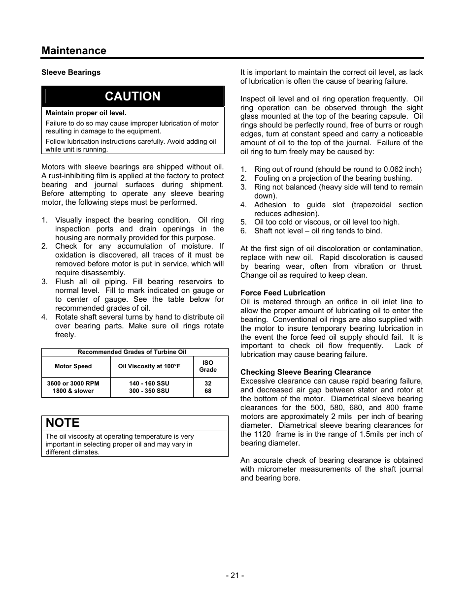 Caution, Maintenance | Siemens 680 User Manual | Page 22 / 38