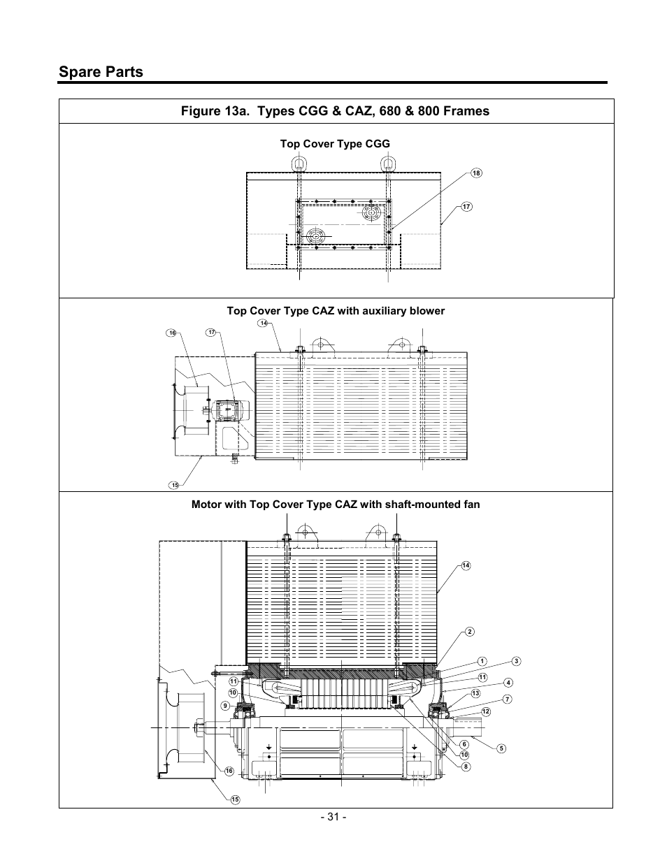 Spare parts | Siemens 680 User Manual | Page 32 / 38