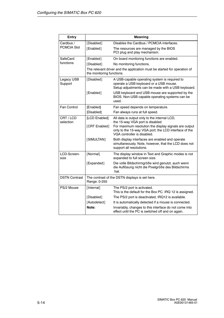Siemens Simatic 620 User Manual | Page 102 / 216