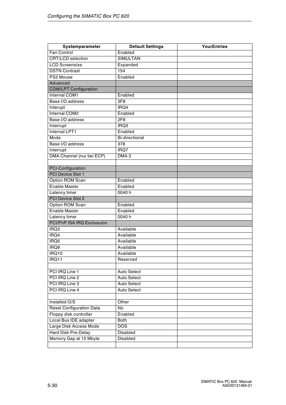 Siemens Simatic 620 User Manual | Page 118 / 216
