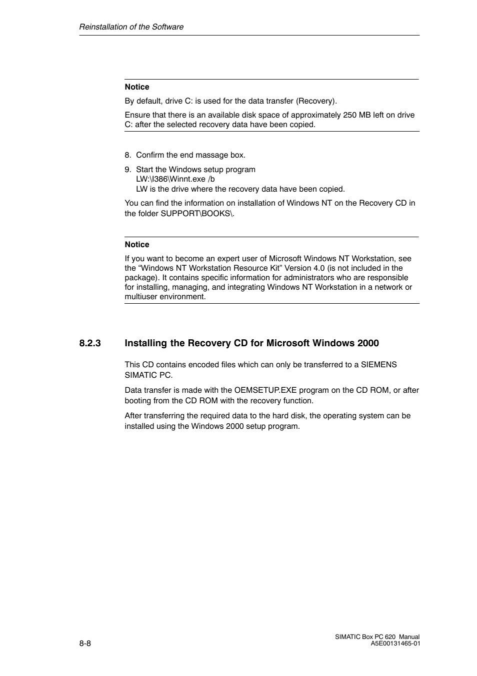 Siemens Simatic 620 User Manual | Page 178 / 216