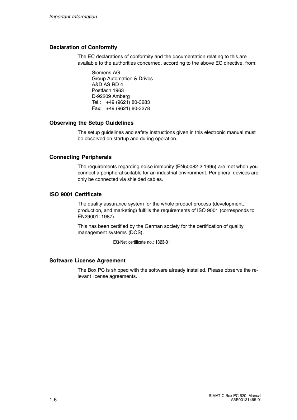 Siemens Simatic 620 User Manual | Page 18 / 216