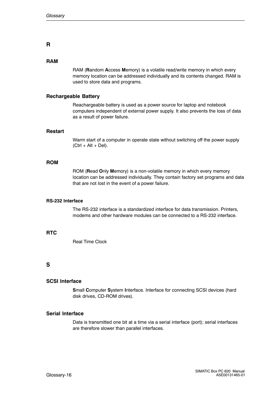 Siemens Simatic 620 User Manual | Page 206 / 216