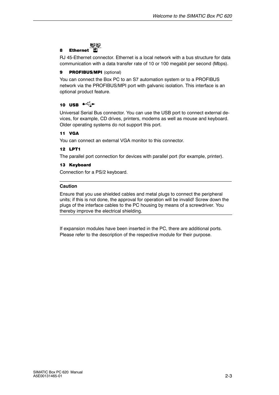 Siemens Simatic 620 User Manual | Page 25 / 216