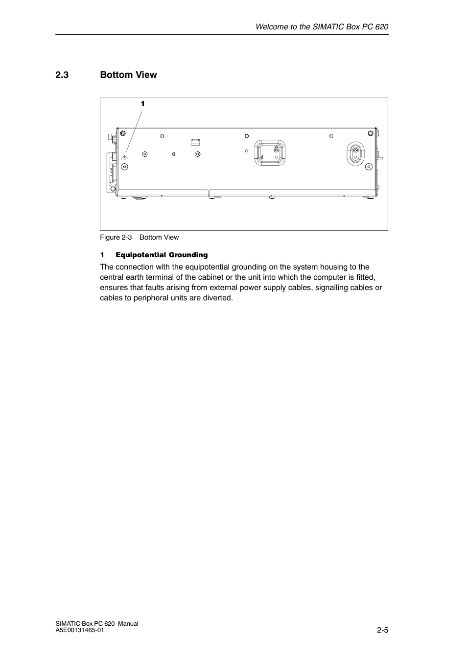 3 bottom view | Siemens Simatic 620 User Manual | Page 27 / 216