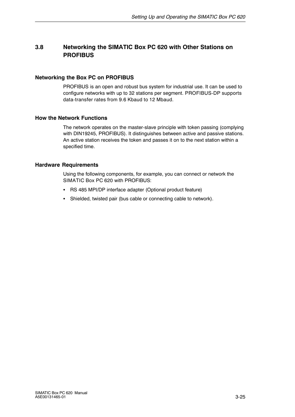 Siemens Simatic 620 User Manual | Page 59 / 216