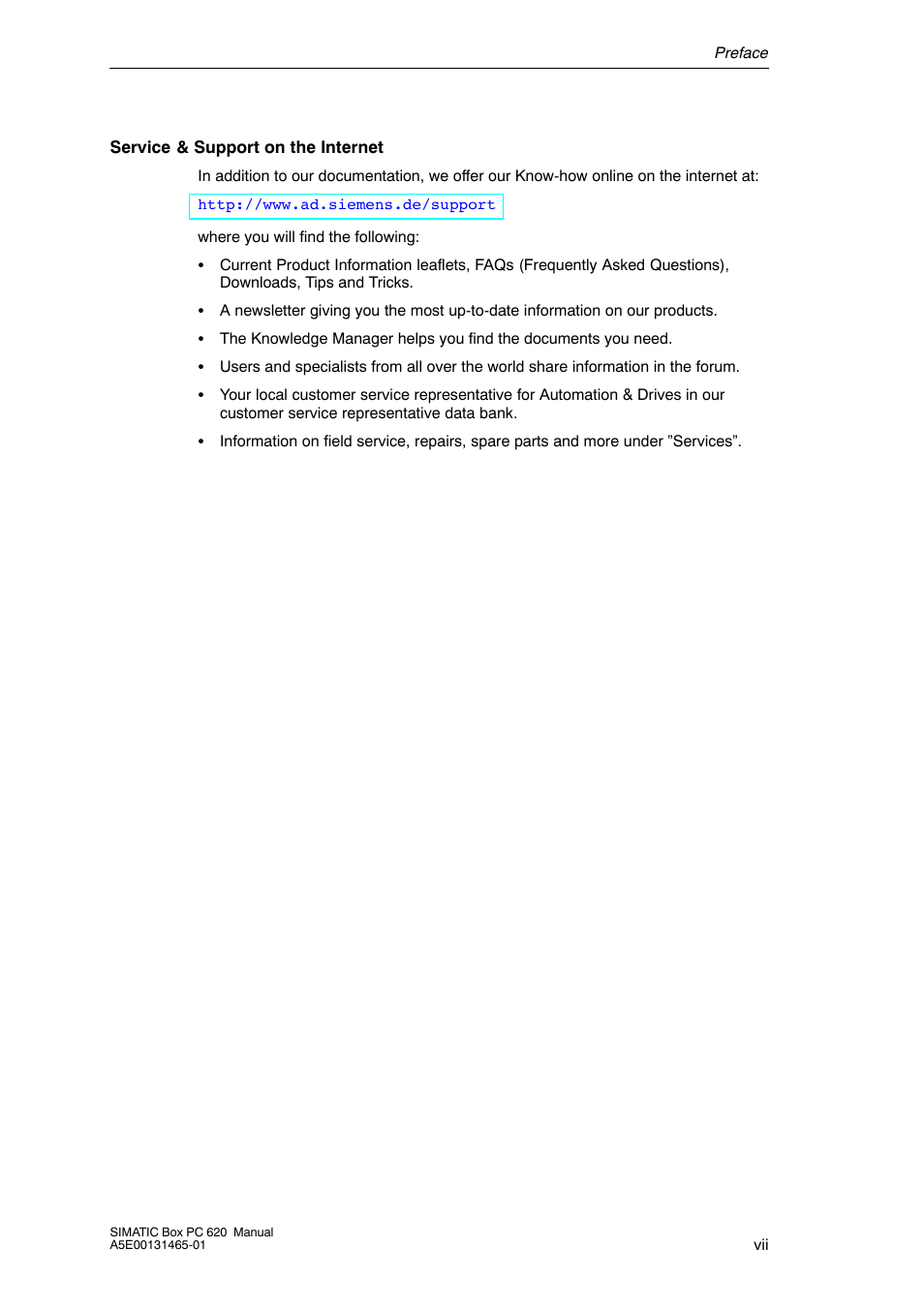 Siemens Simatic 620 User Manual | Page 7 / 216