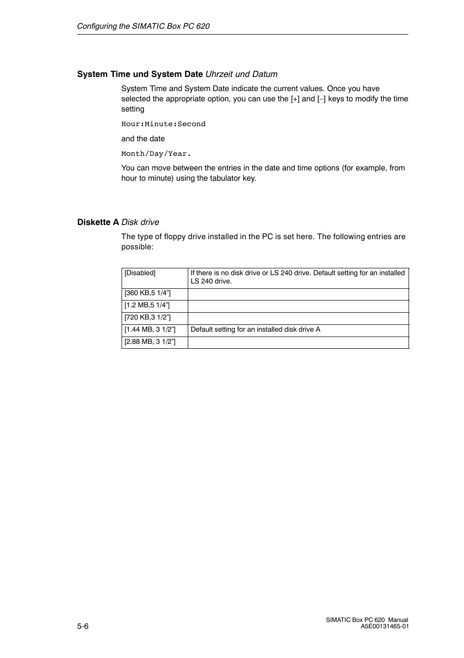 Siemens Simatic 620 User Manual | Page 94 / 216