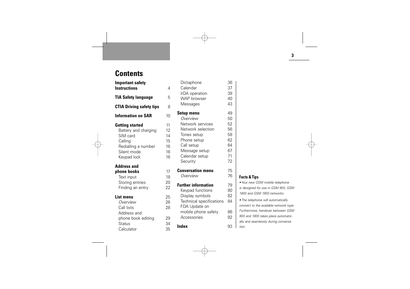 Siemens S40 User Manual | Page 3 / 50