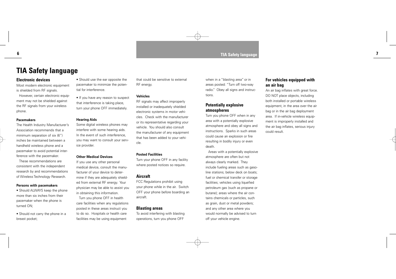 Tia safety language | Siemens S40 User Manual | Page 5 / 50