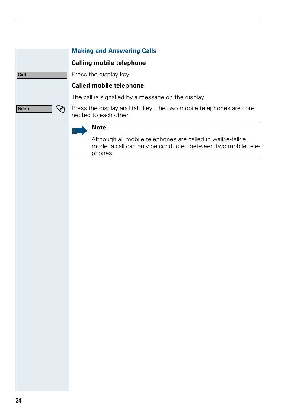 Making and answering calls | Siemens Hicom 150 E User Manual | Page 42 / 66