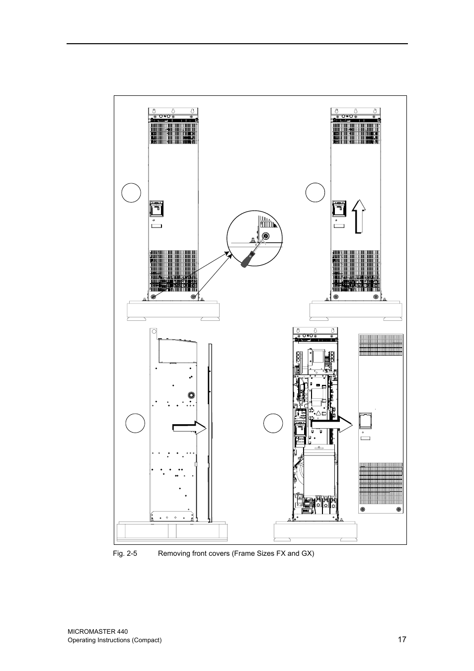 Siemens MICROMASTER 440 User Manual | Page 17 / 78