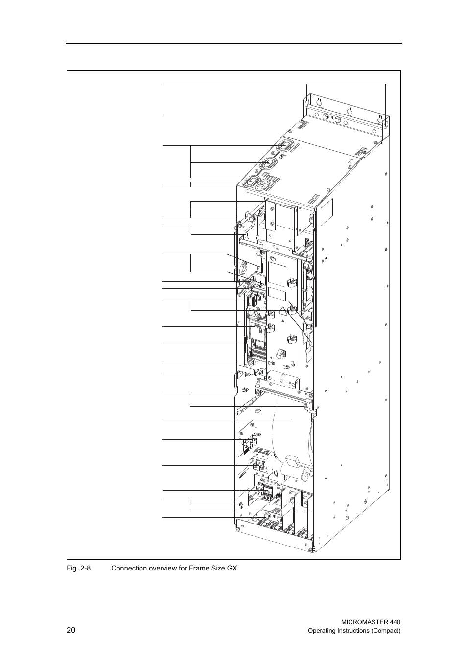 Siemens MICROMASTER 440 User Manual | Page 20 / 78