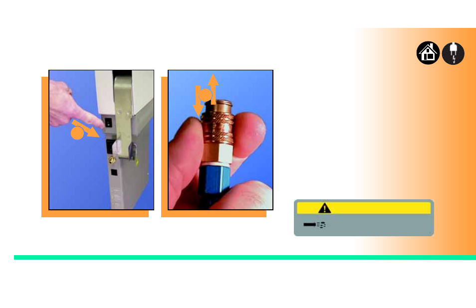 Connecting power and air | Siemens ProLINE-RoadRunner User Manual | Page 18 / 58