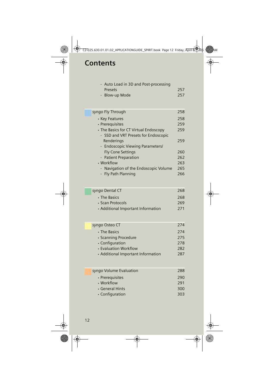 Siemens syngo CT 2005C User Manual | Page 12 / 321