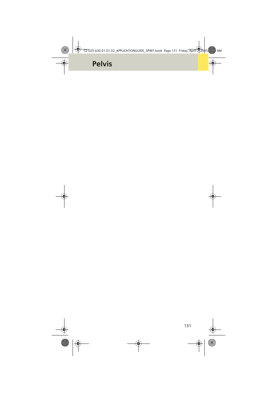 Pelvis | Siemens syngo CT 2005C User Manual | Page 131 / 321