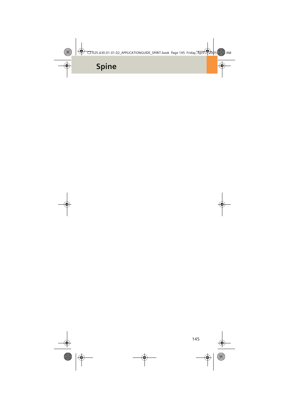 Spine | Siemens syngo CT 2005C User Manual | Page 145 / 321