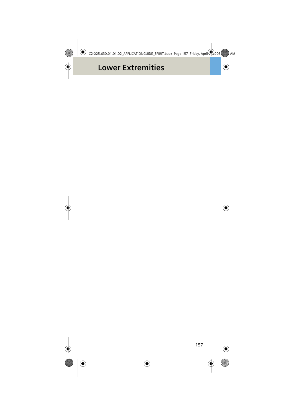 Lower extremities | Siemens syngo CT 2005C User Manual | Page 157 / 321
