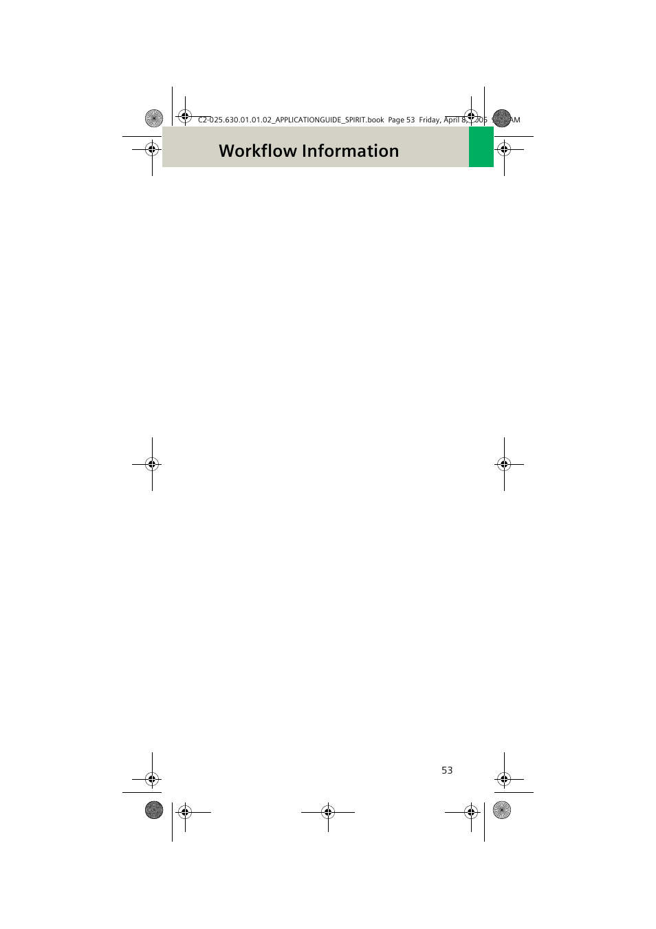 Workflow information | Siemens syngo CT 2005C User Manual | Page 53 / 321