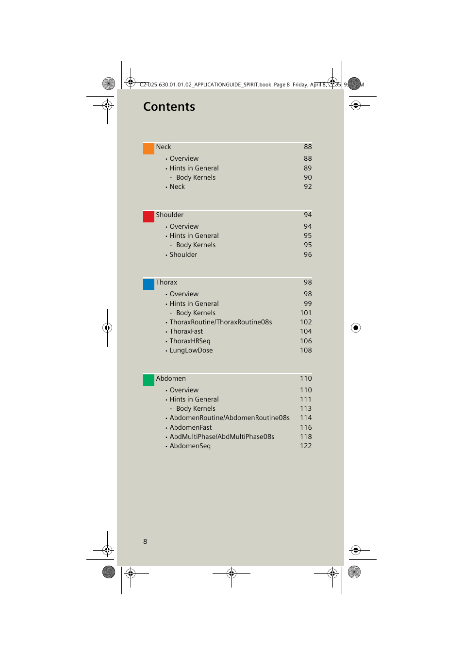 Siemens syngo CT 2005C User Manual | Page 8 / 321