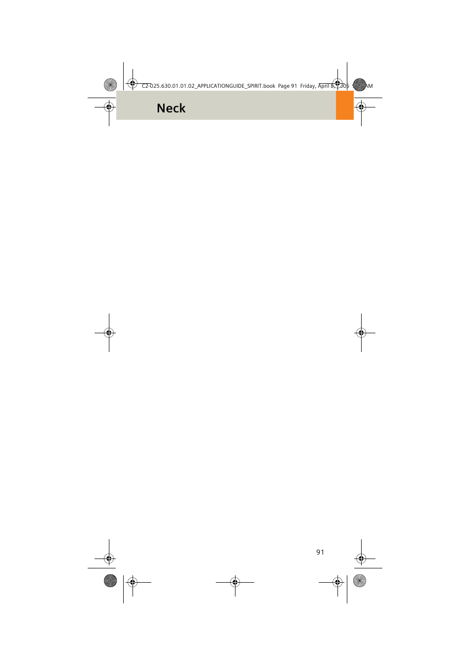 Neck | Siemens syngo CT 2005C User Manual | Page 91 / 321