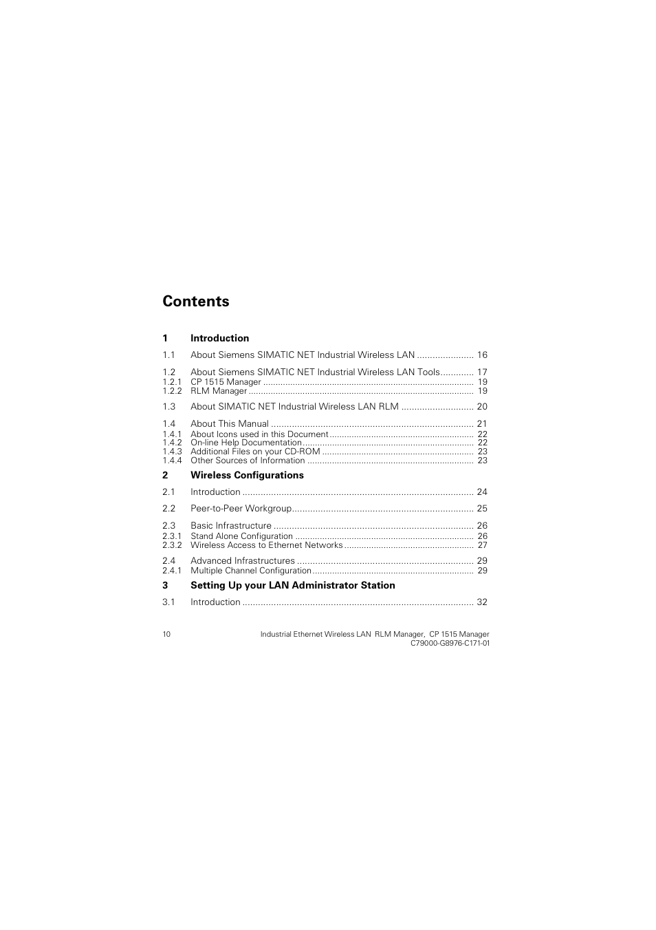 Rqwhqwv | Siemens CP 1515 User Manual | Page 10 / 299