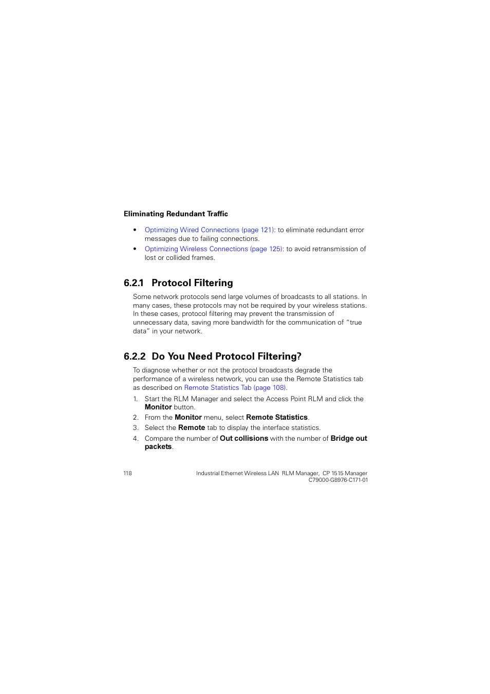 1 protocol filtering, 2 do you need protocol filtering, Protocol filtering | Do you need protocol filtering, 3urwrfro )lowhulqj, R <rx 1hhg 3urwrfro )lowhulqj | Siemens CP 1515 User Manual | Page 118 / 299