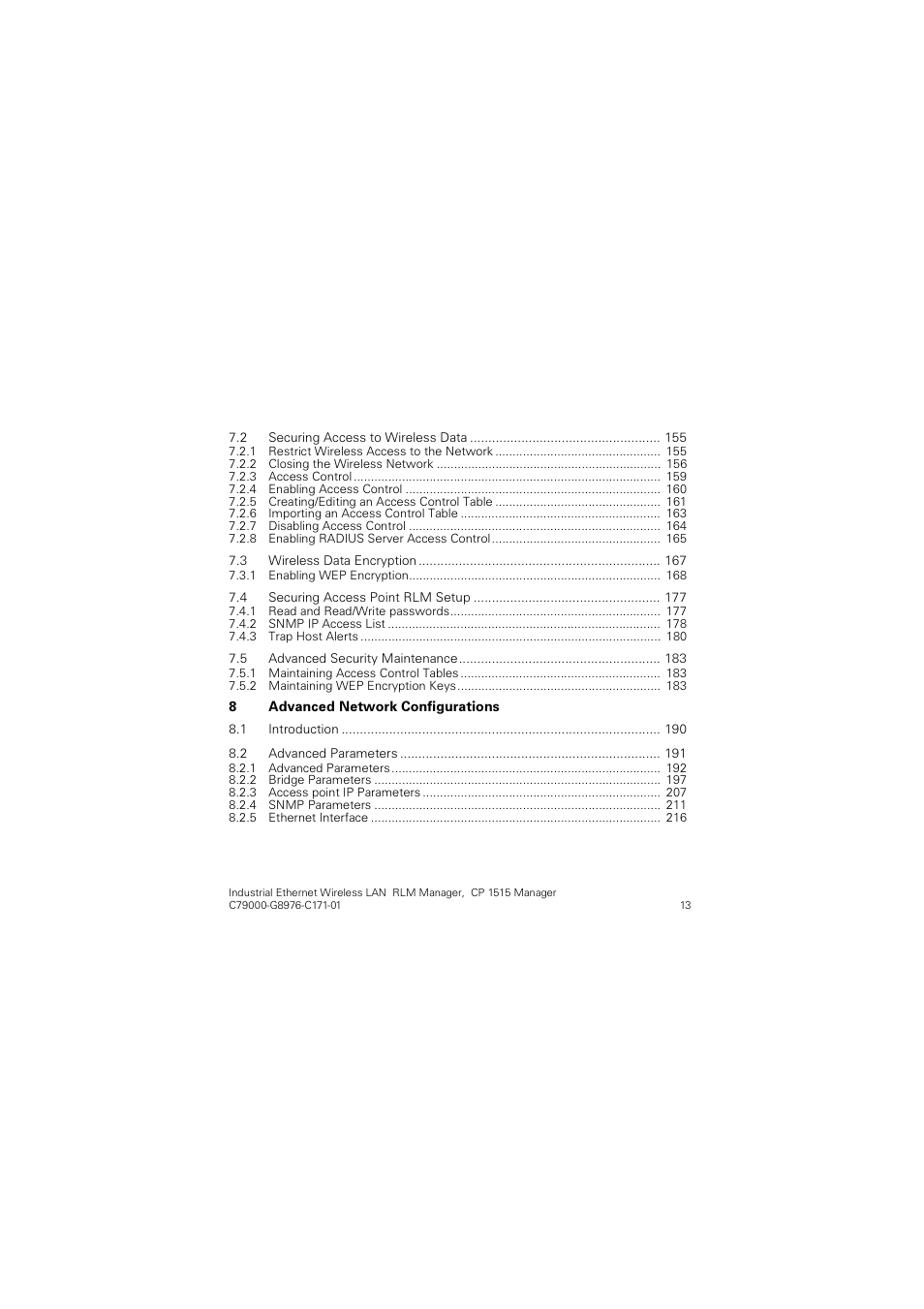 Siemens CP 1515 User Manual | Page 13 / 299