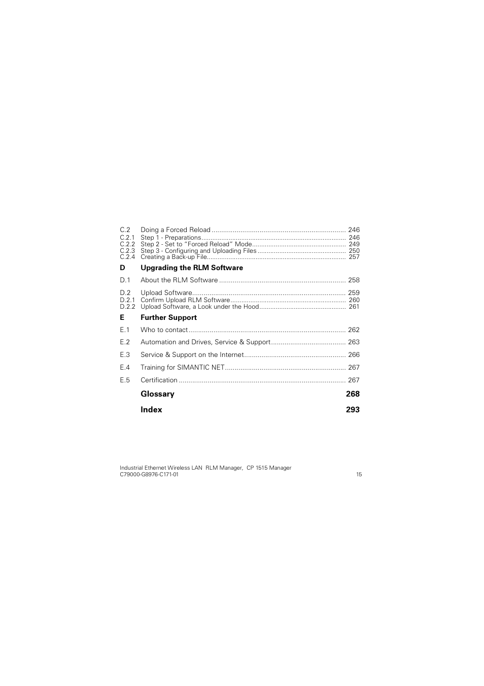 Siemens CP 1515 User Manual | Page 15 / 299