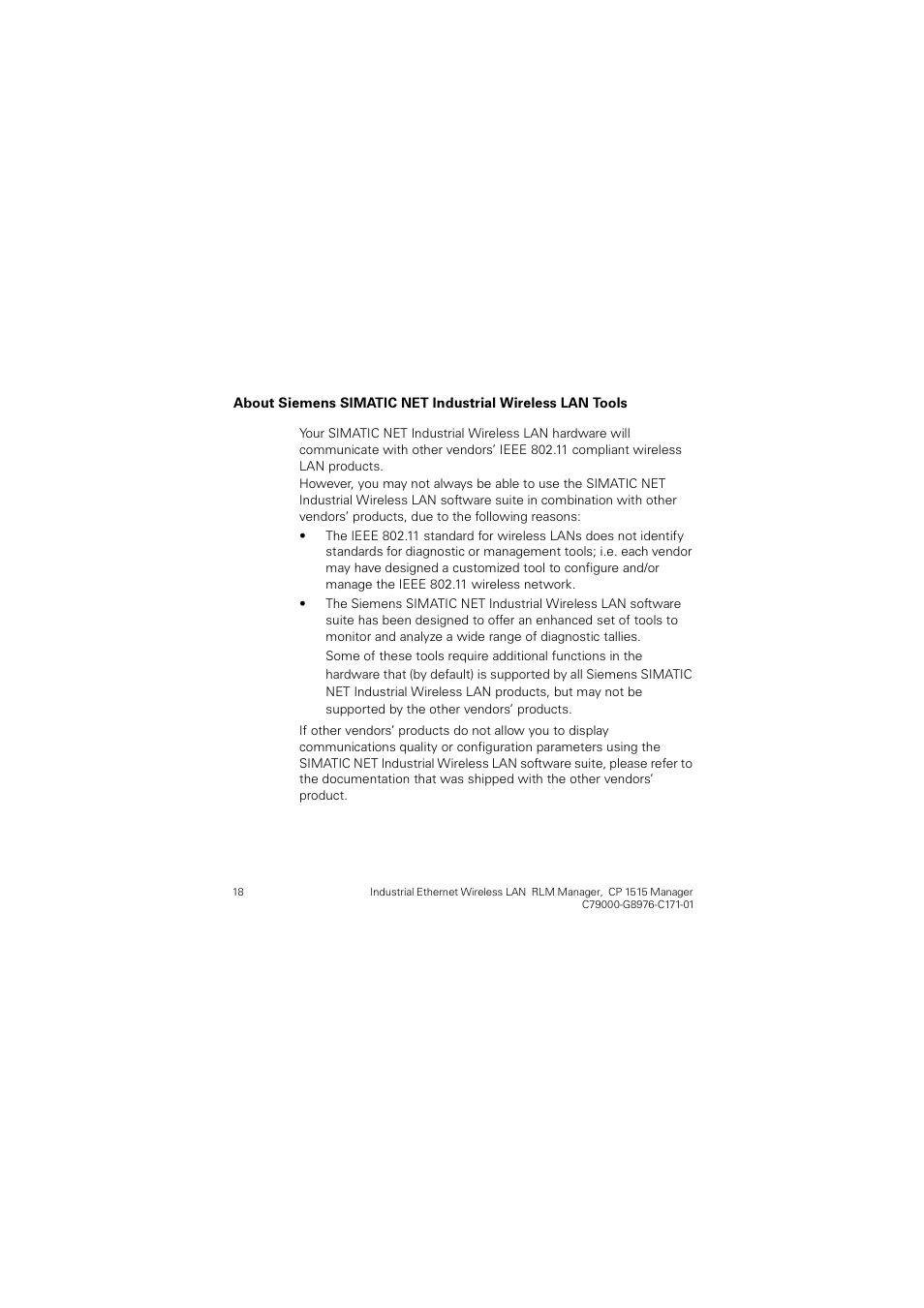 Siemens CP 1515 User Manual | Page 18 / 299