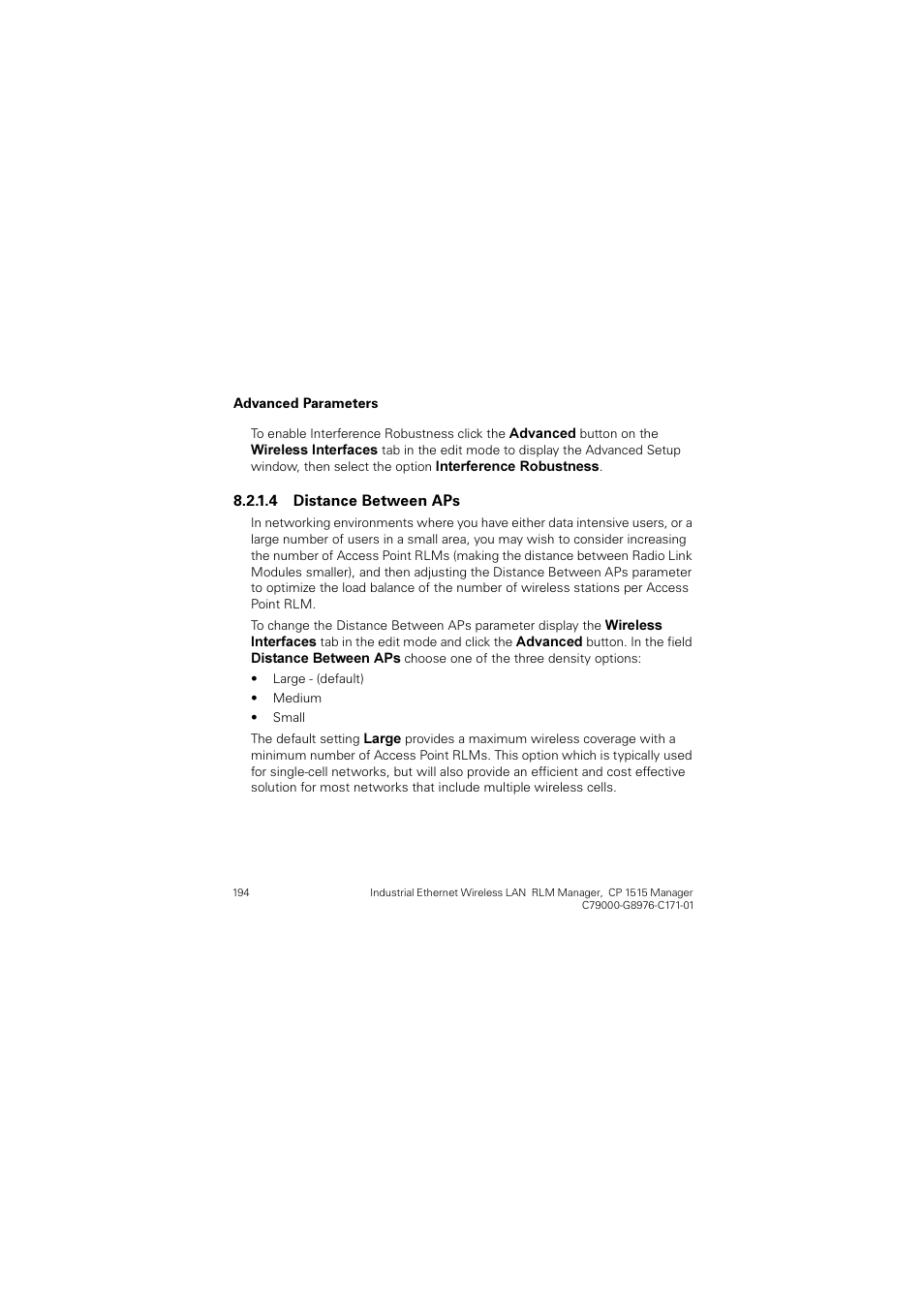 Siemens CP 1515 User Manual | Page 194 / 299