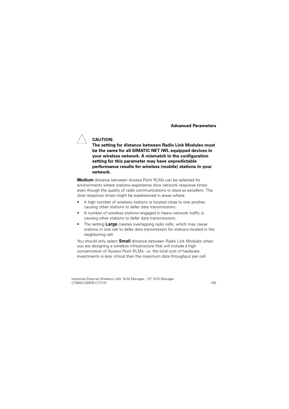 Siemens CP 1515 User Manual | Page 195 / 299