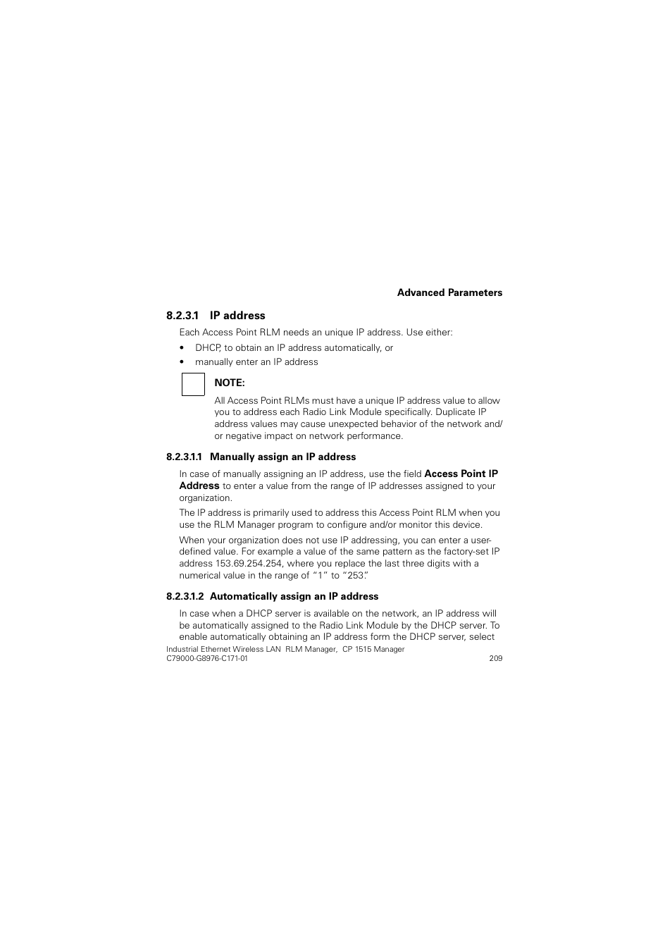 Siemens CP 1515 User Manual | Page 209 / 299