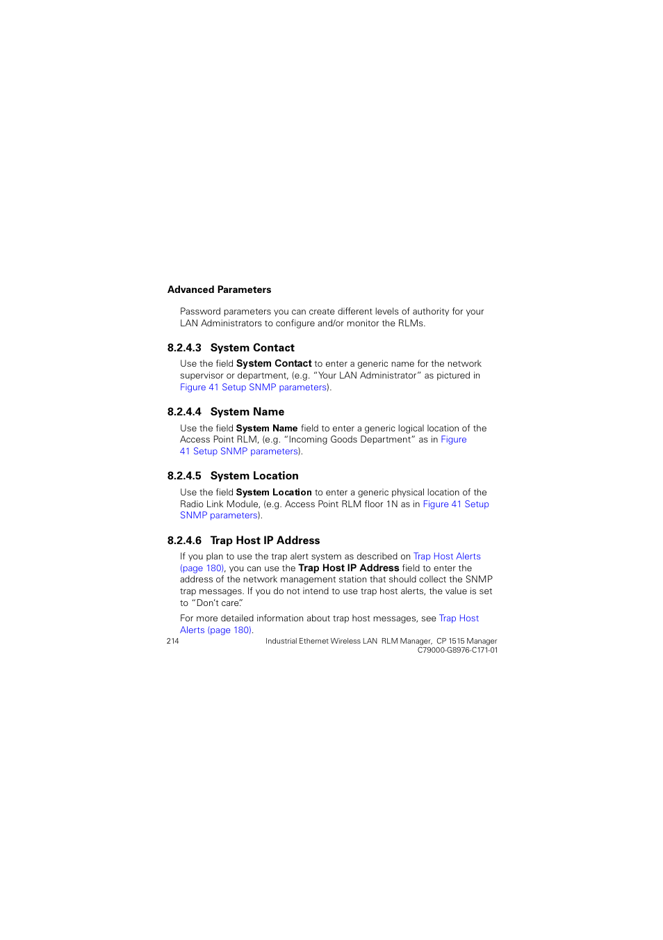 Siemens CP 1515 User Manual | Page 214 / 299