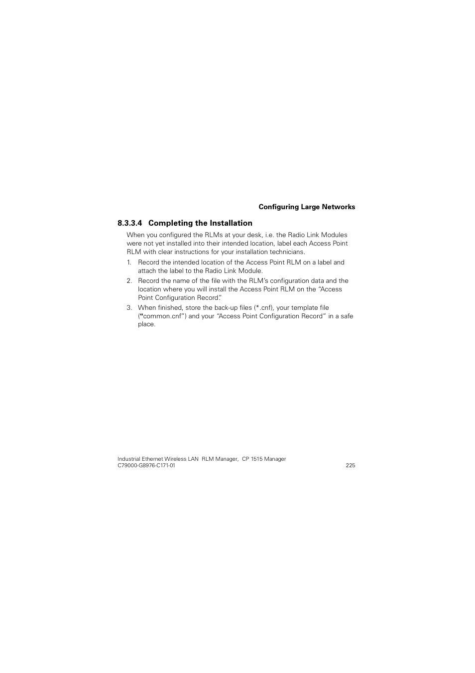 Siemens CP 1515 User Manual | Page 225 / 299