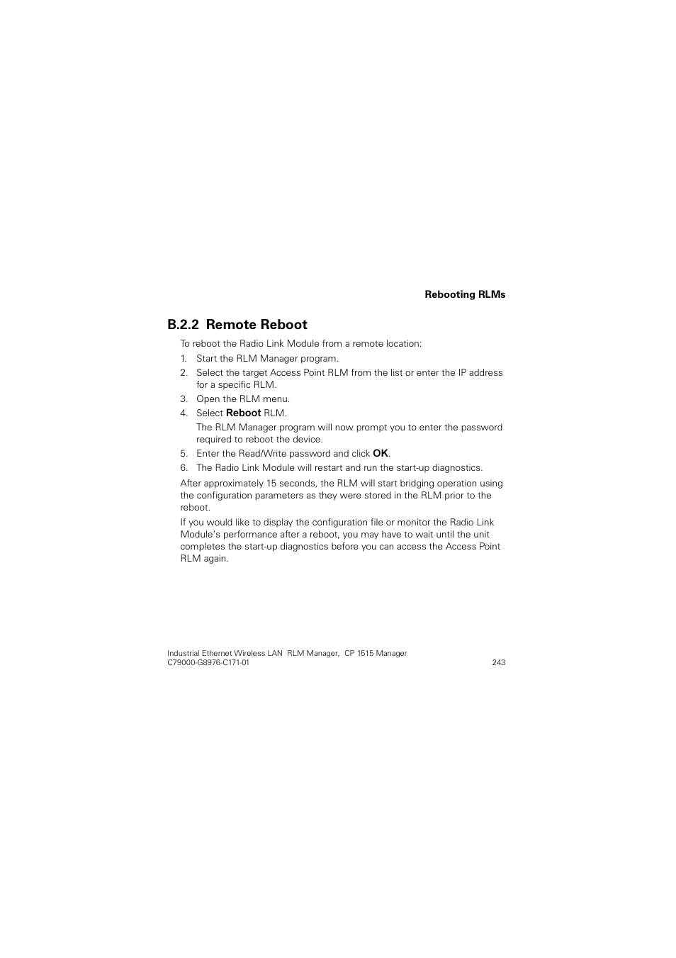 B.2.2 remote reboot, 5hprwh 5herrw | Siemens CP 1515 User Manual | Page 243 / 299