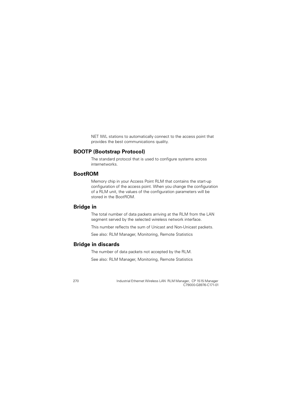 Siemens CP 1515 User Manual | Page 270 / 299