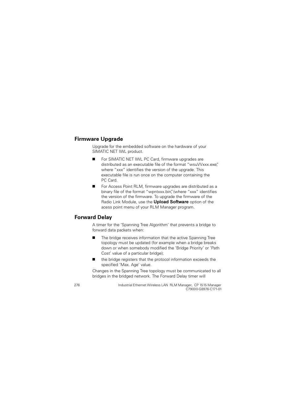 Lupzduh 8sjudgh, Ruzdug 'hod | Siemens CP 1515 User Manual | Page 276 / 299