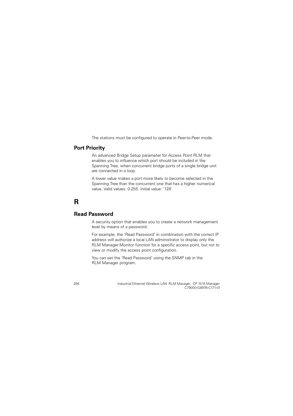 Siemens CP 1515 User Manual | Page 284 / 299