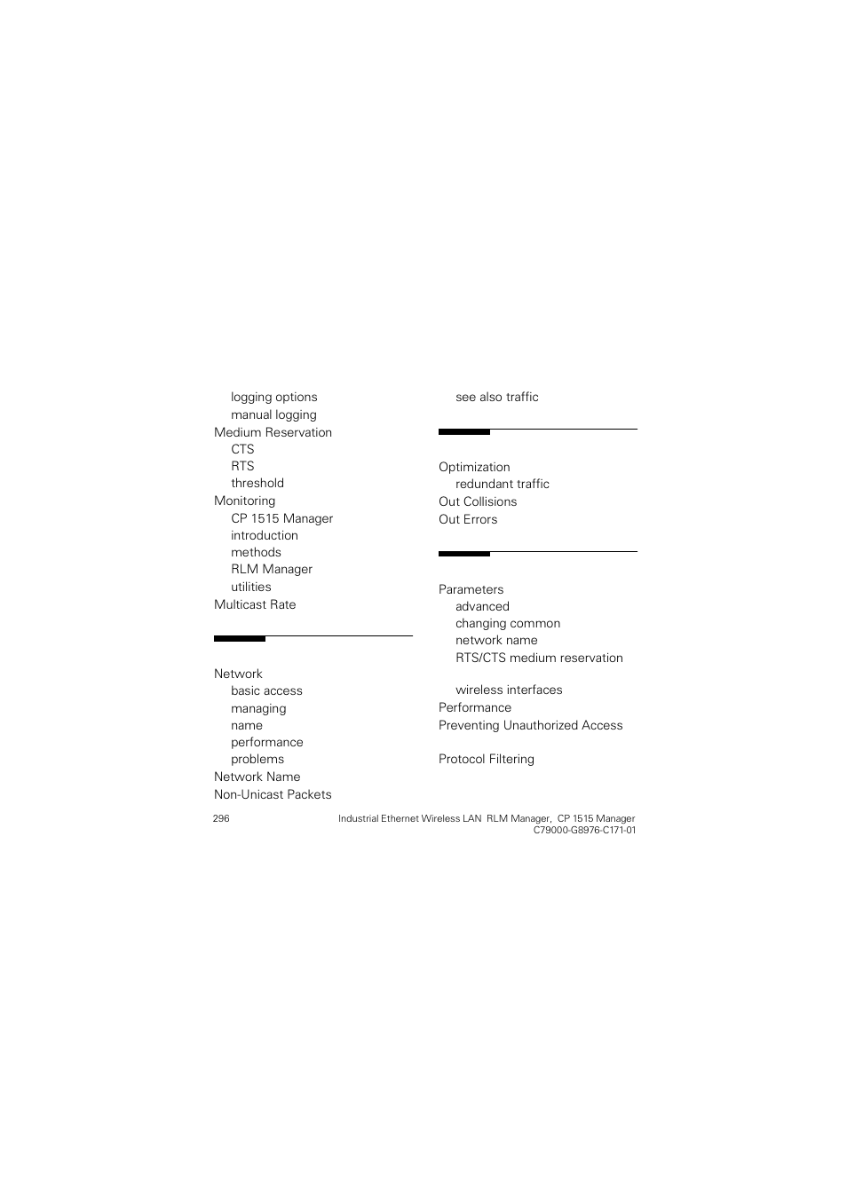 Siemens CP 1515 User Manual | Page 296 / 299