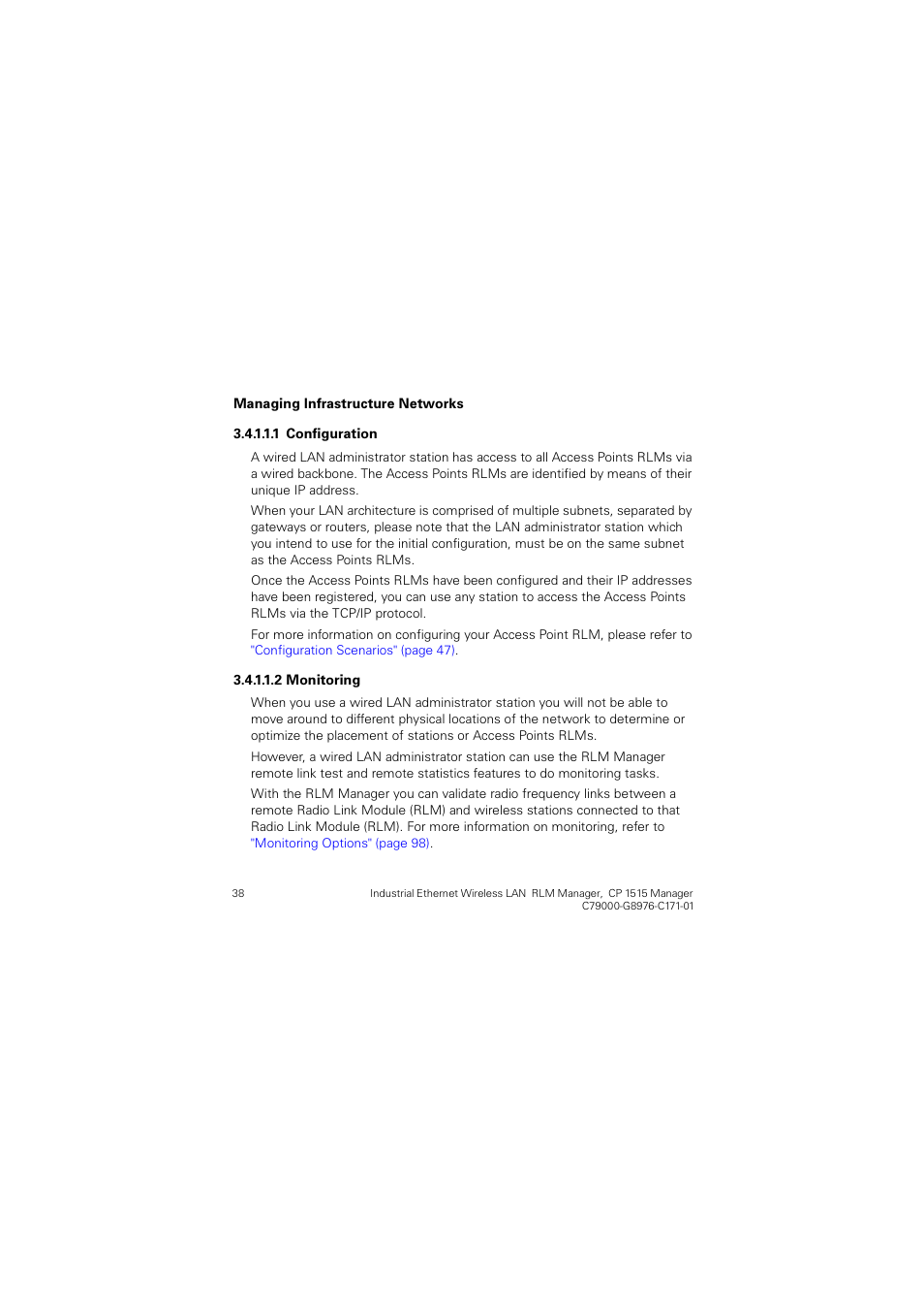 Siemens CP 1515 User Manual | Page 38 / 299