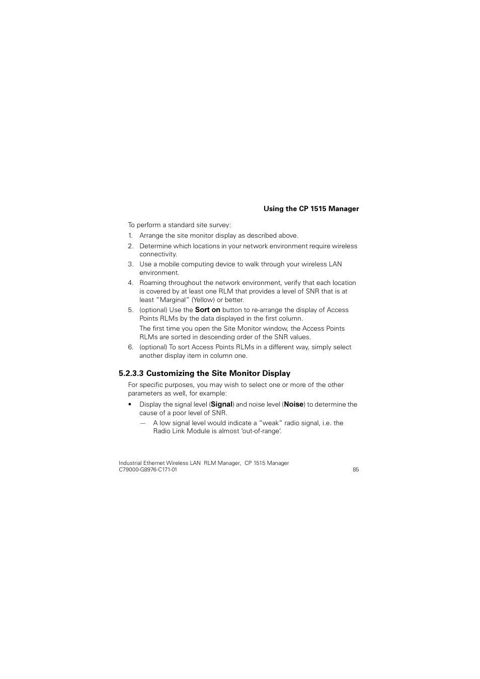 Siemens CP 1515 User Manual | Page 85 / 299