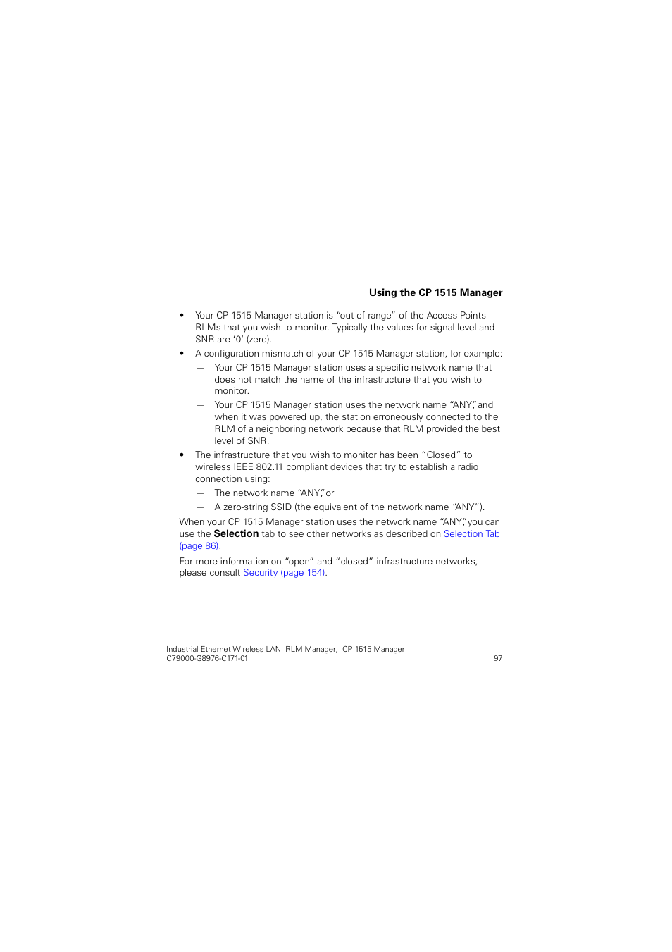 Siemens CP 1515 User Manual | Page 97 / 299