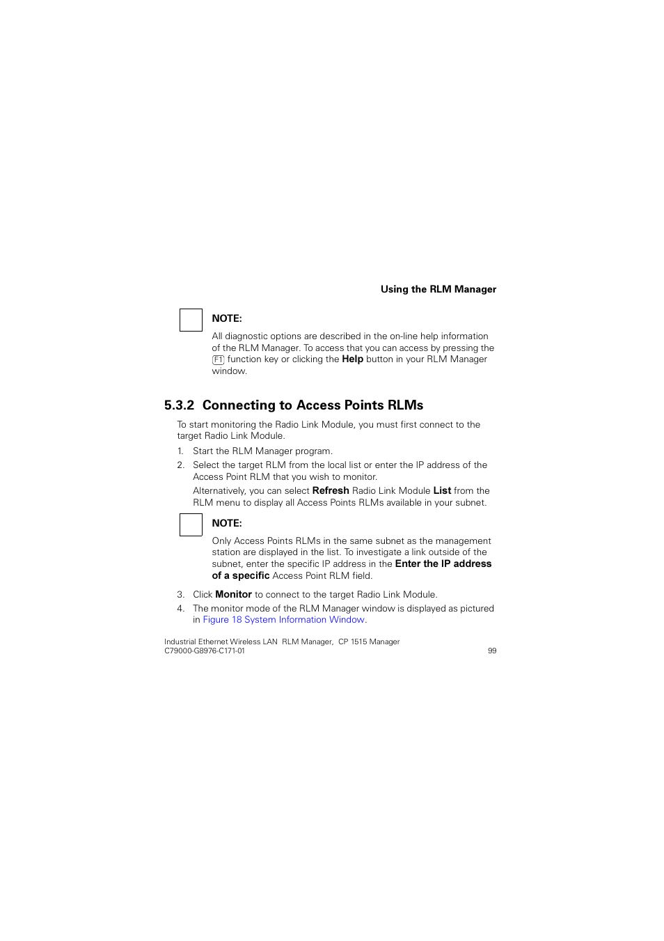 2 connecting to access points rlms, Connecting to access points rlms, Rqqhfwlqj wr $ffhvv 3rlqwv 5/0v | Siemens CP 1515 User Manual | Page 99 / 299