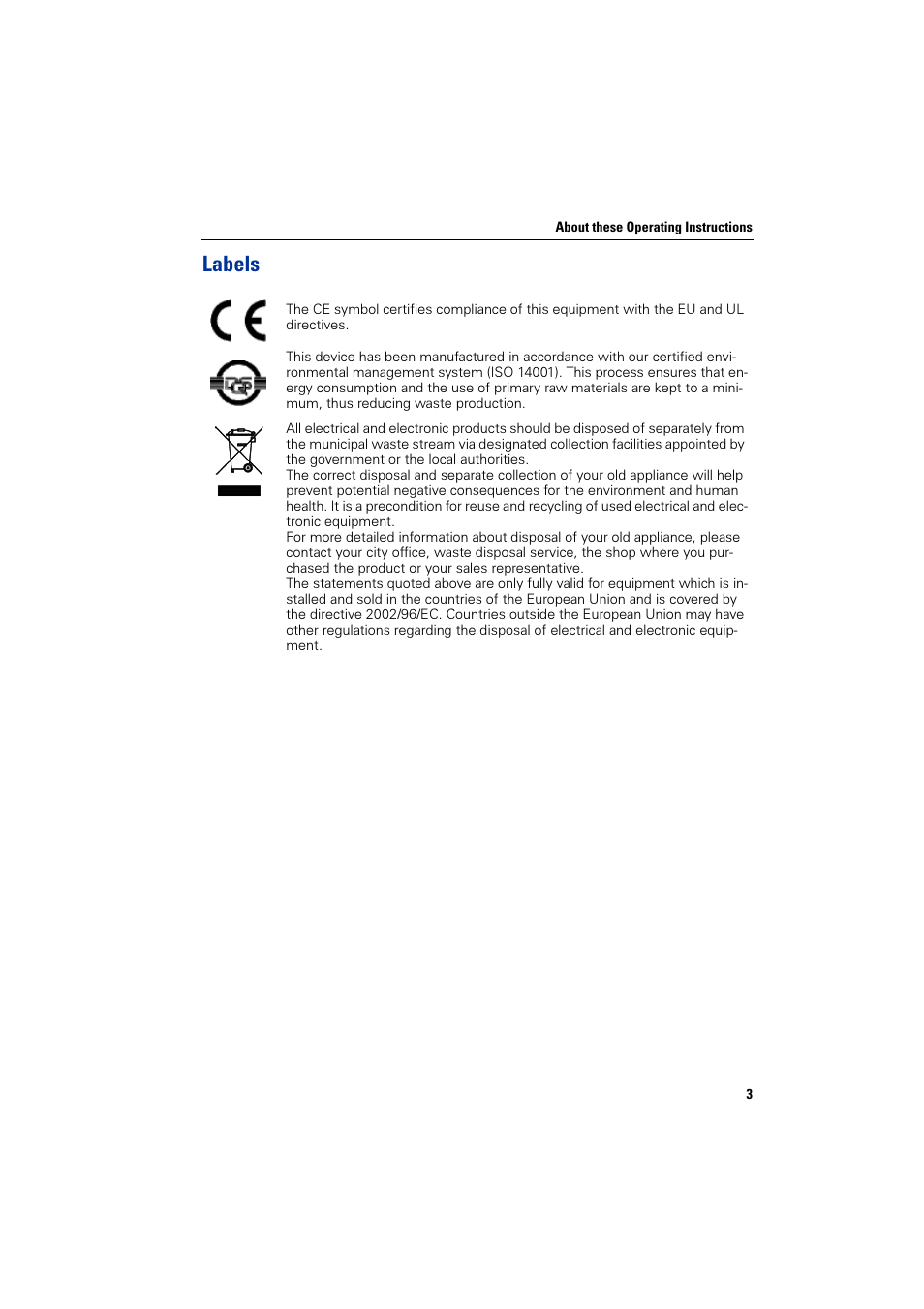 Labels | Siemens HiPath 4000 User Manual | Page 3 / 51