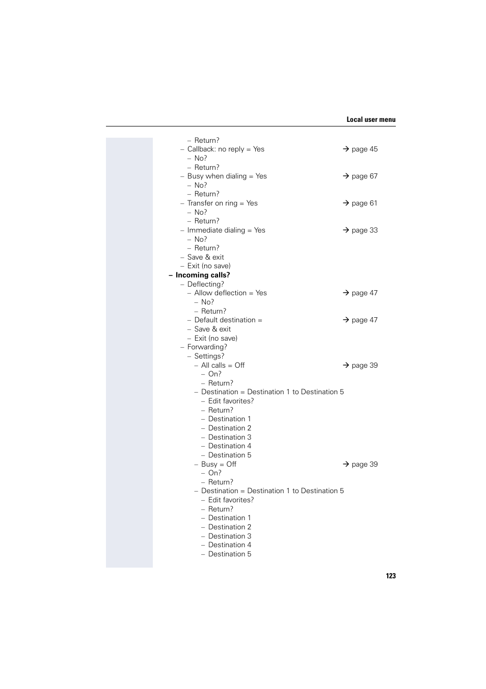Siemens OPENSTAGE 20 5000 User Manual | Page 123 / 130