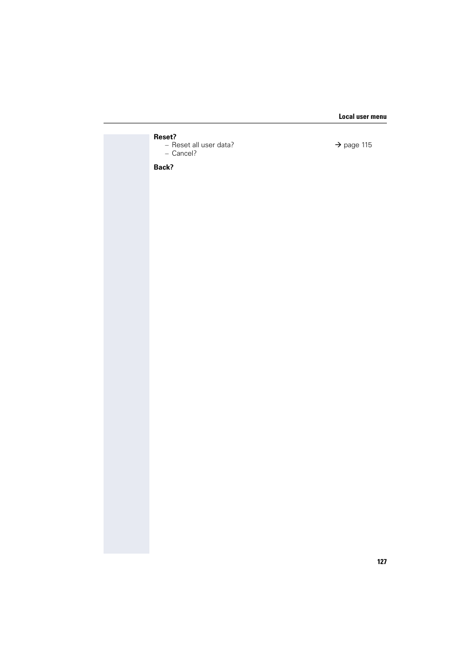 Siemens OPENSTAGE 20 5000 User Manual | Page 127 / 130