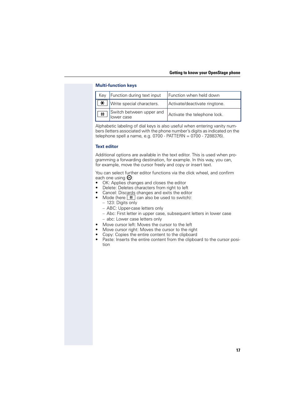 Siemens OPENSTAGE 20 5000 User Manual | Page 17 / 130