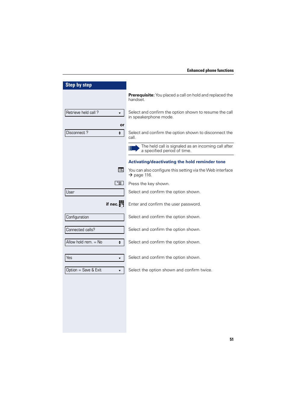 Siemens OPENSTAGE 20 5000 User Manual | Page 51 / 130